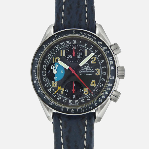 1996 Omega Speedmaster Schumacher MK40 Day Date Ref. 3820.53.26 Vintage Watch Leader