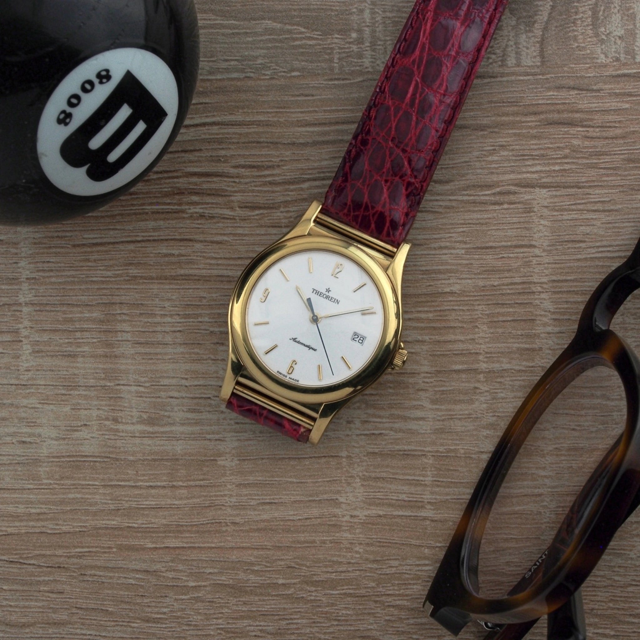 1990s Theorein Calatrava | 18k Gold Dress Watch with Piguet Movement