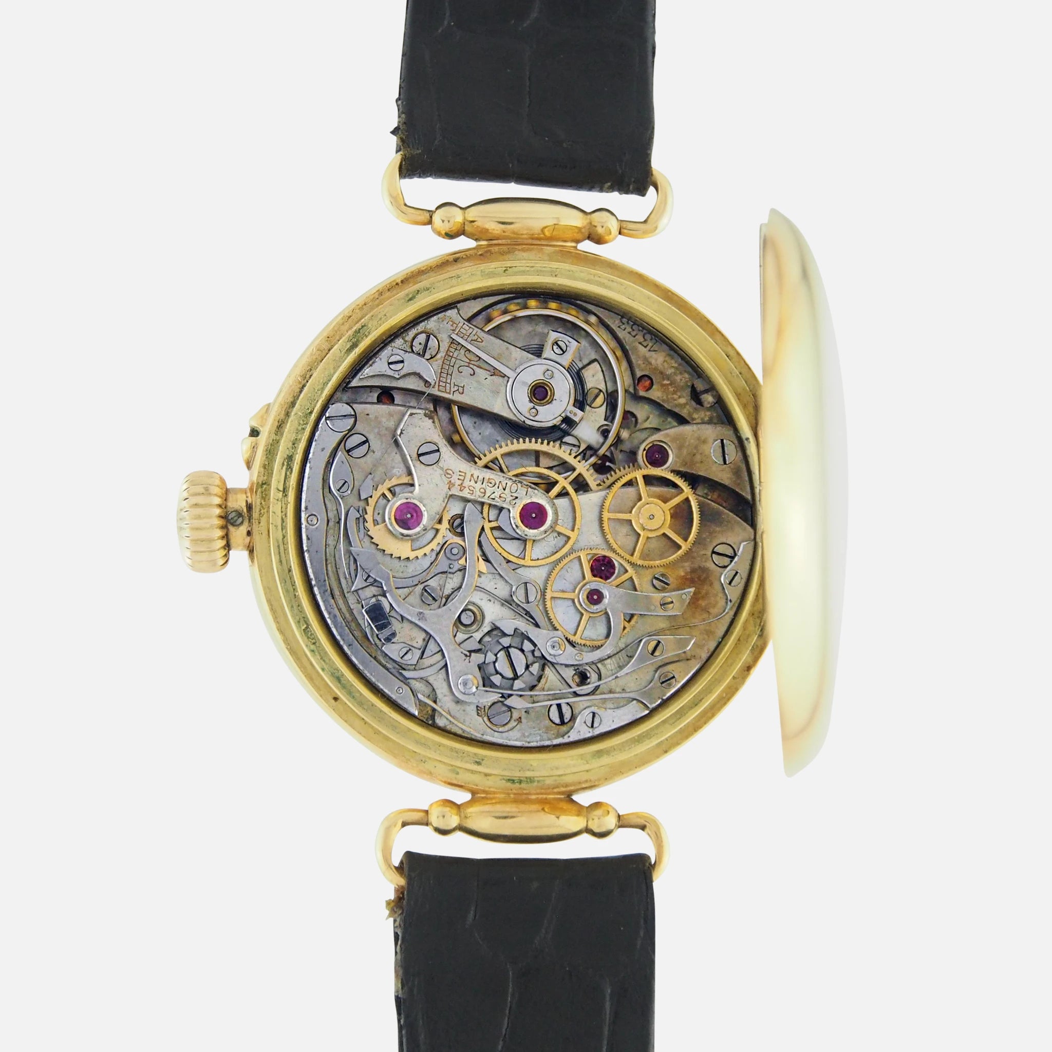 2024新商品 Caliber Longines 1920 13.33Z Vintage - Gold Yellow 18Kt In 時計
