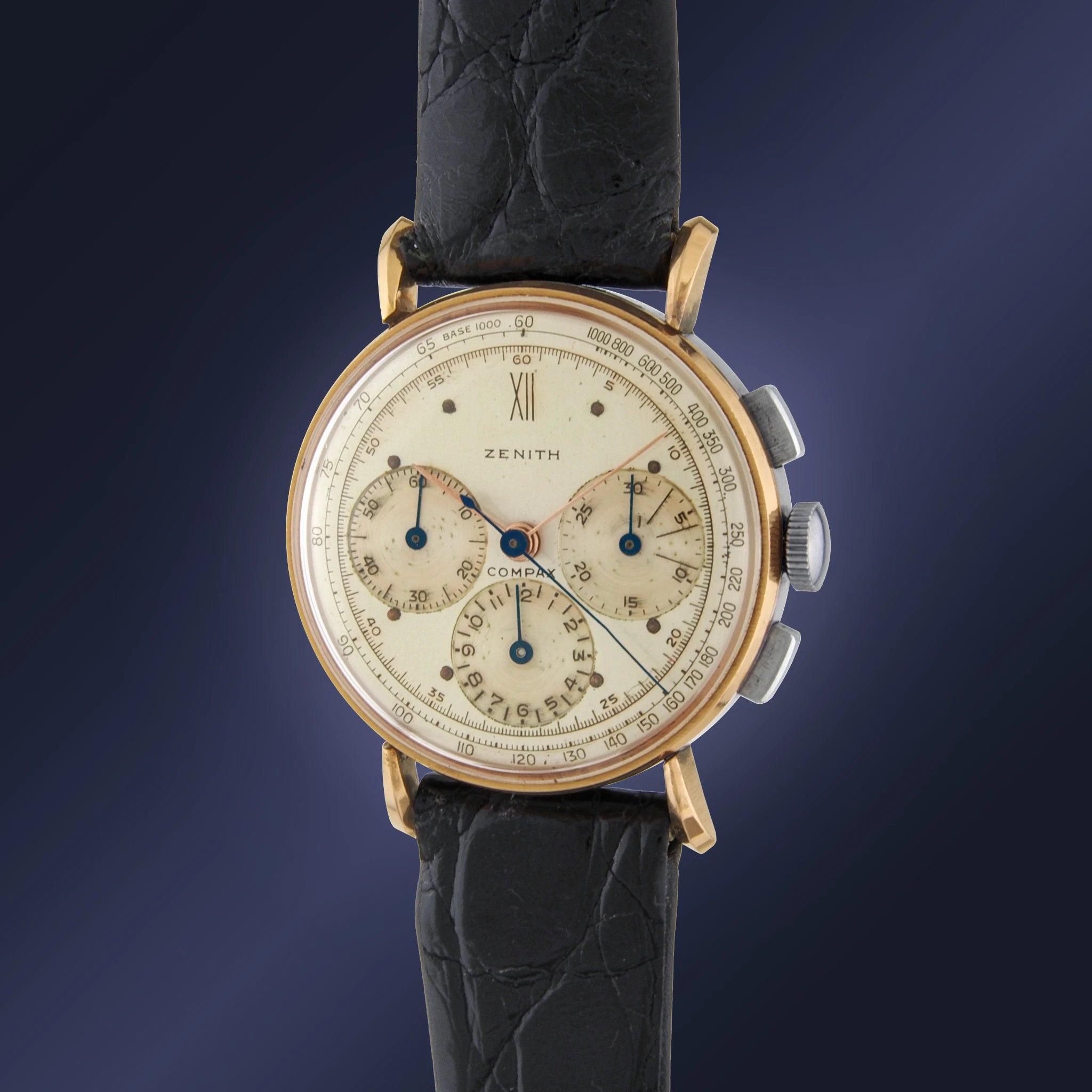 1940s Vintage Zenith Compax Chronograph Ref. 22314 Vintage Watch Leader