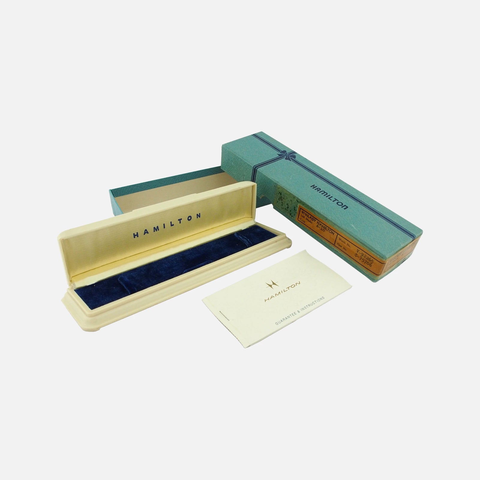 1950s - 1960s Hamilton Lady Vintage Watch Box for sale on Vintage Watch Leader