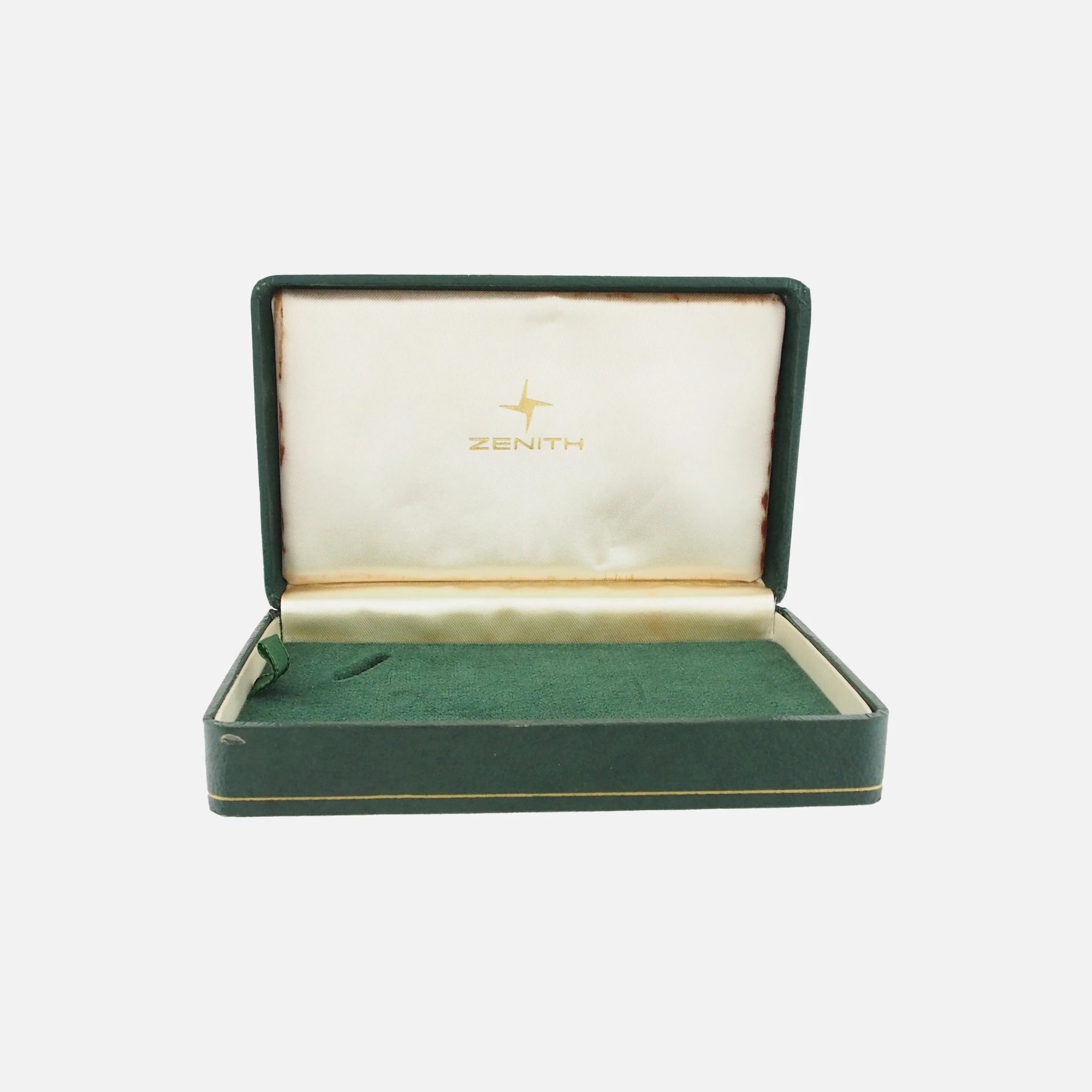 1950s and 1960s Zenith Vintage Watch Box for sale on Vintage Watch Leader