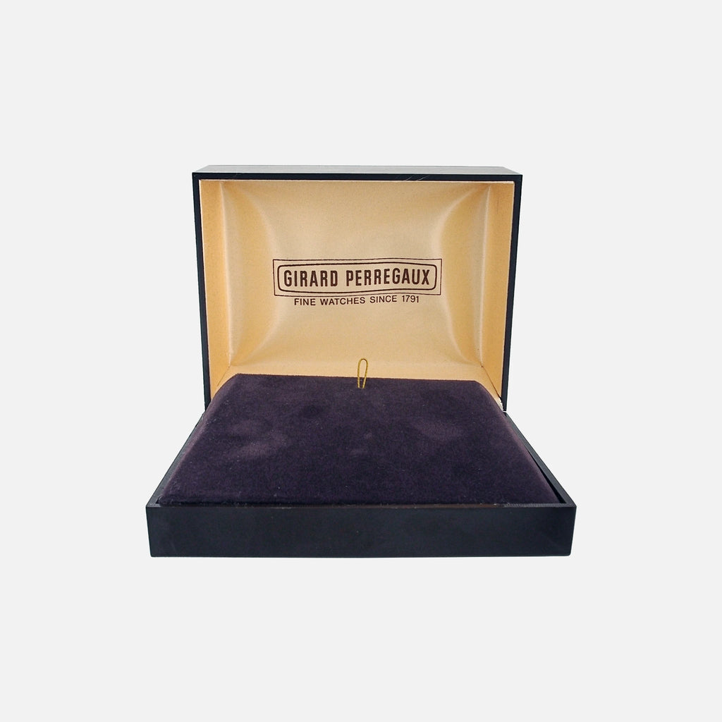 1960s 1970s Girard Perregaux Vintage Watch Box Vintage Watch Leader