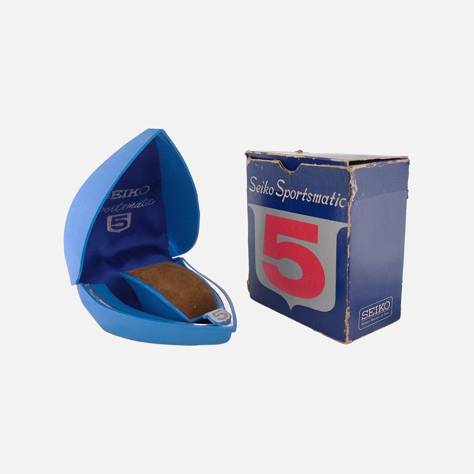 1960s - 1970s Seiko 5 Sportsmatic Vintage Watch Box for sale on Vintage Watch Leader 