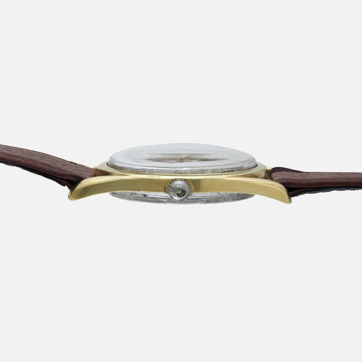 1960s Universal Genève Polerouter Microrotor Two Tone Gold and Steel Ref. 2046059 9 for sale on Vintage Watch Leader