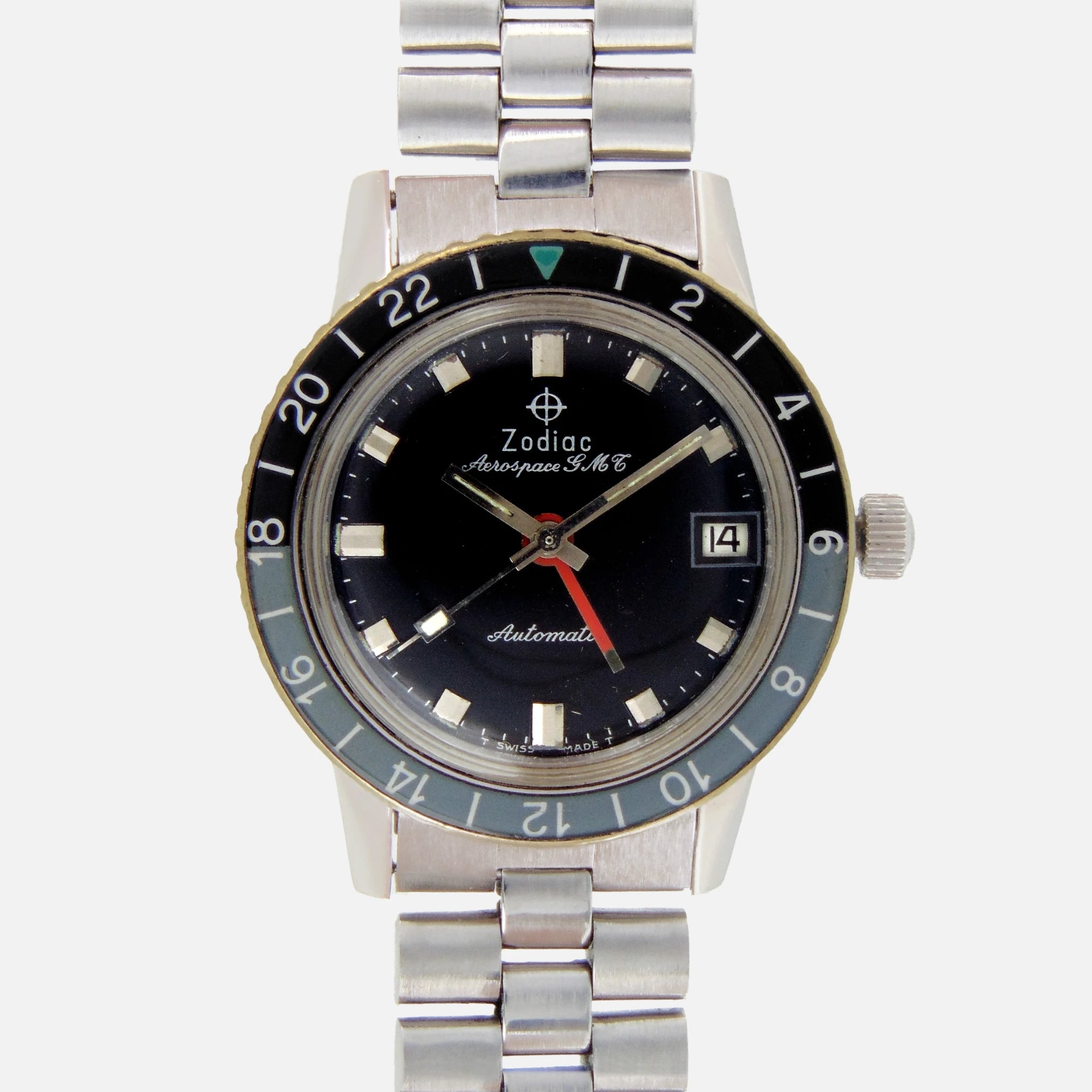 1960s Zodiac Aerospace GMT Ref. 752-834B - Vintage Watch Leader