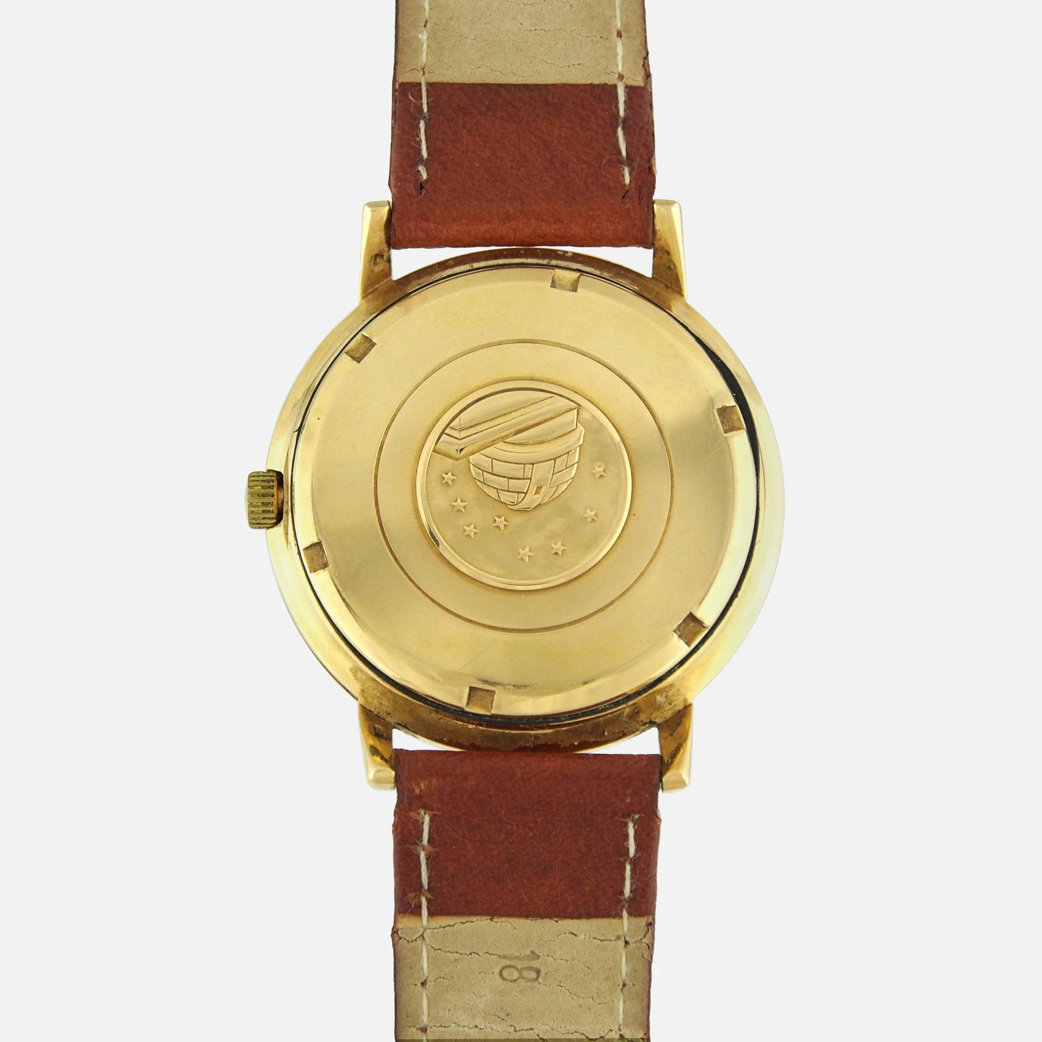 1964 Omega Constellation In 18Kt Yellow Gold With Crosshair Dial Vintage Watch Leader