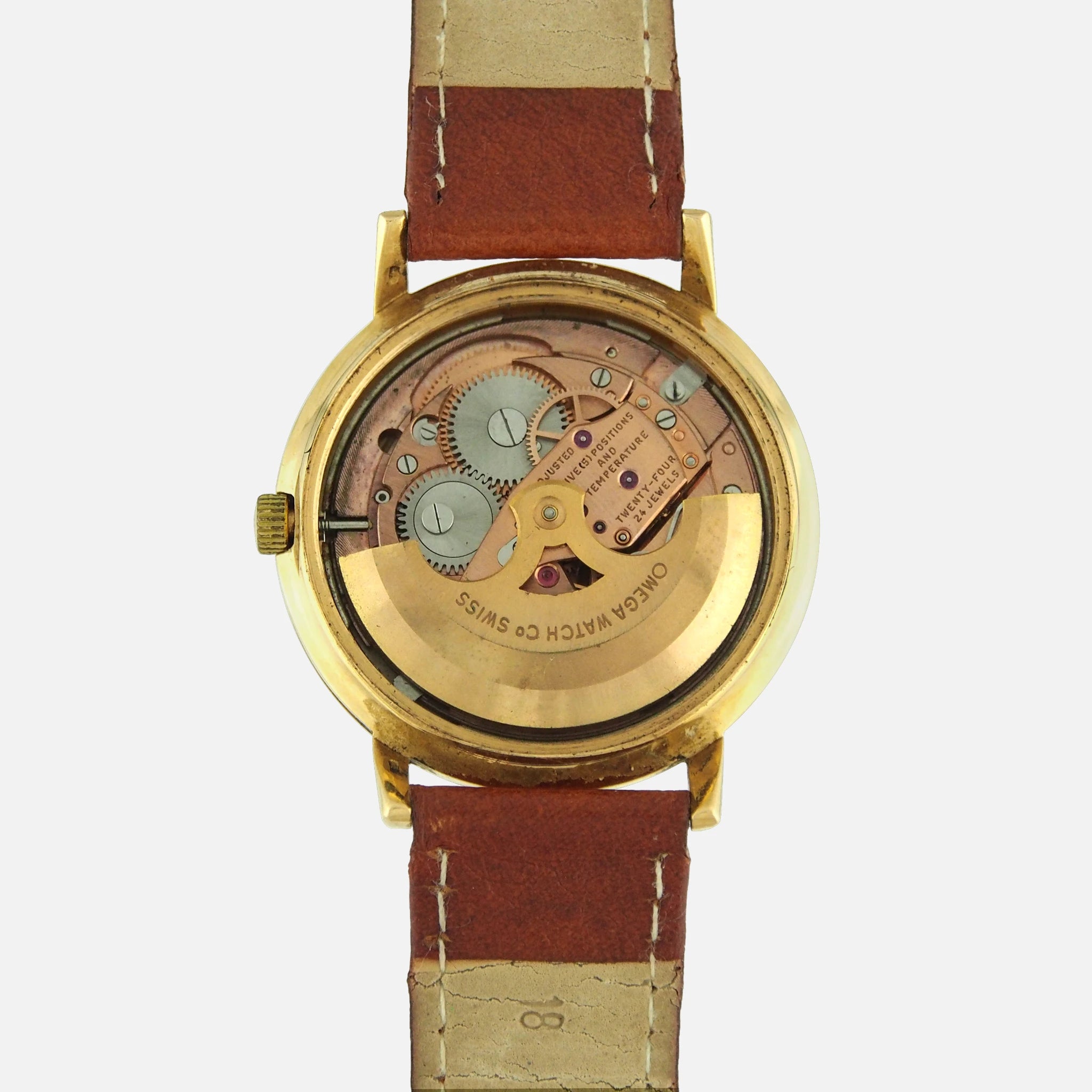 Omega 9 carat gold watches clearance