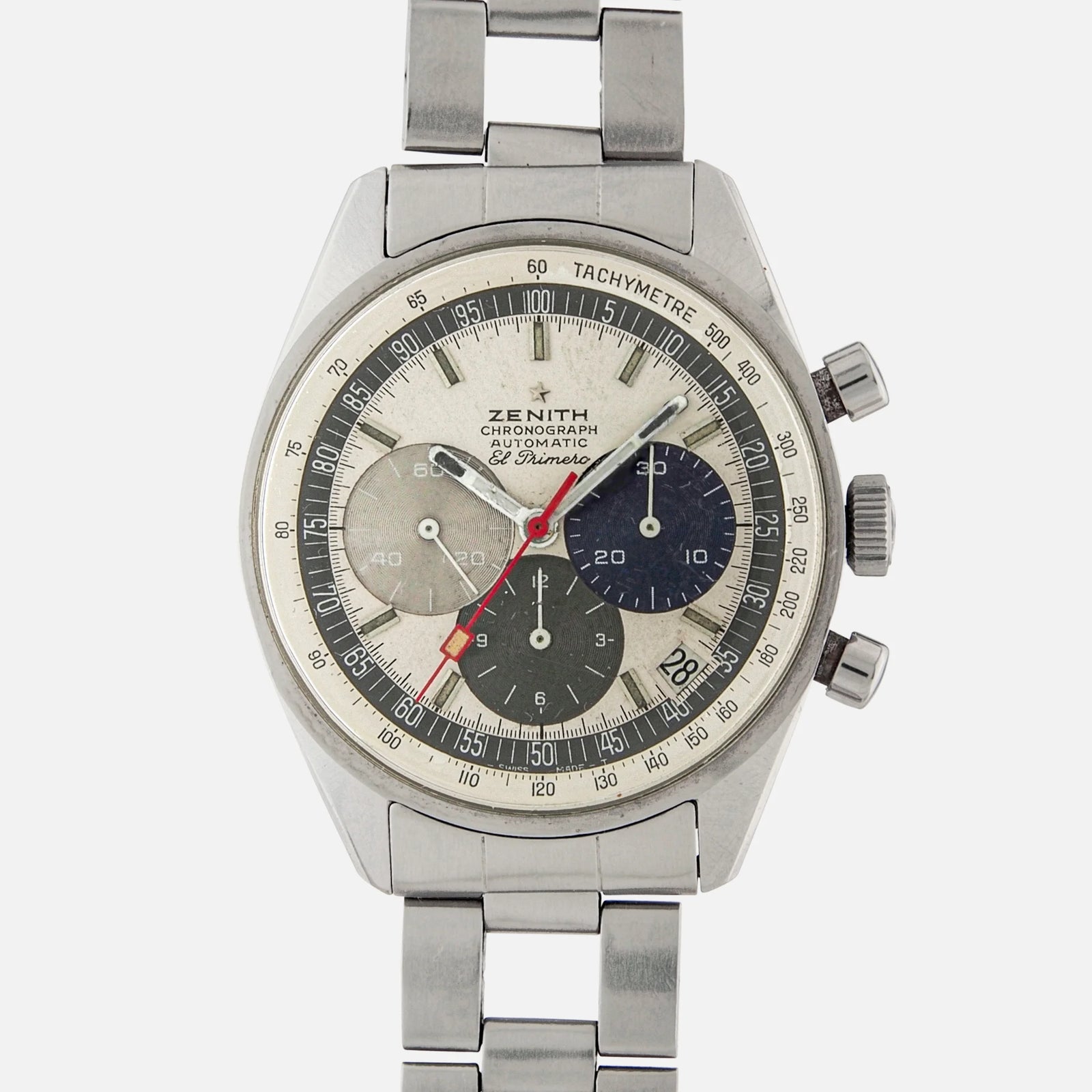 1969 Zenith El Primero Chronograph Reference A386 Mark I Mk1 Watch Vintage First Automatic Movement for sale on Vintage Watch Leader