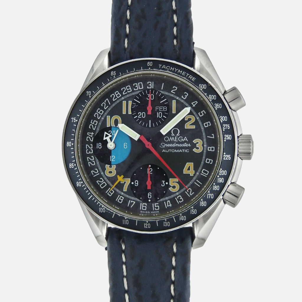 1996 Omega Speedmaster Schumacher MK40 Day Date Ref. 3820.53.26 Vintage Watch Leader