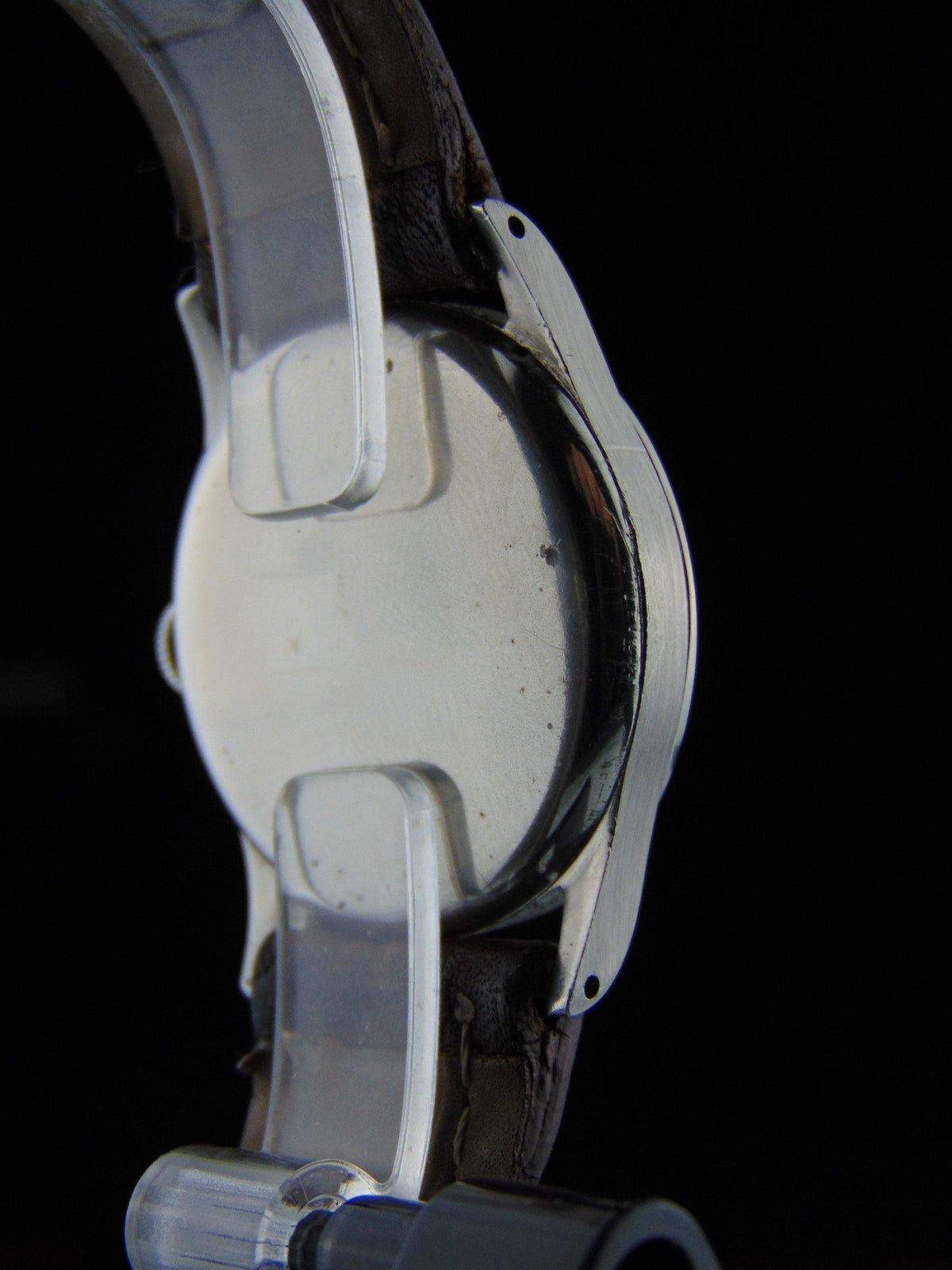IWC - Cal. 83 A Very Fine, Rare and Early Stainless Steel Wristwatch with Calatrava Case - Vintage Watch Leader