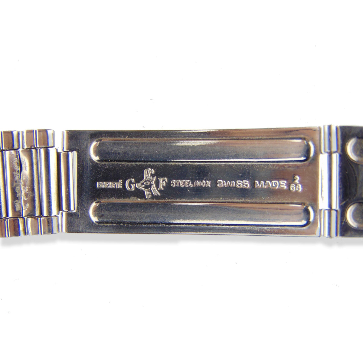 Eberhard - Ref. 26028 A very attractive and rare automatic stainless steel Scafograf 400 - Vintage Watch Leader