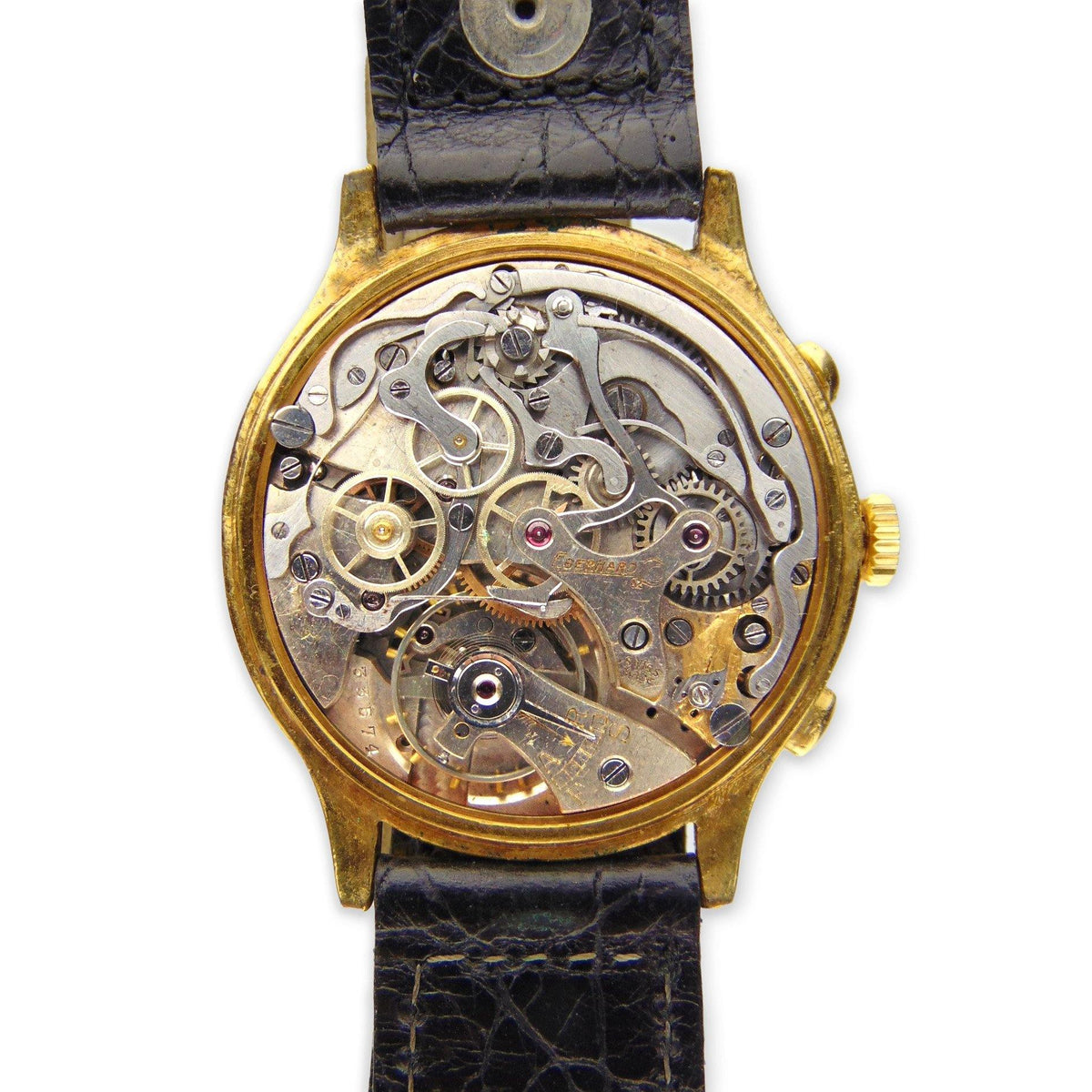 Eberhard - Cal. 16000 A very rare and attractive Pre Extra Fort Chronograph - Vintage Watch Leader