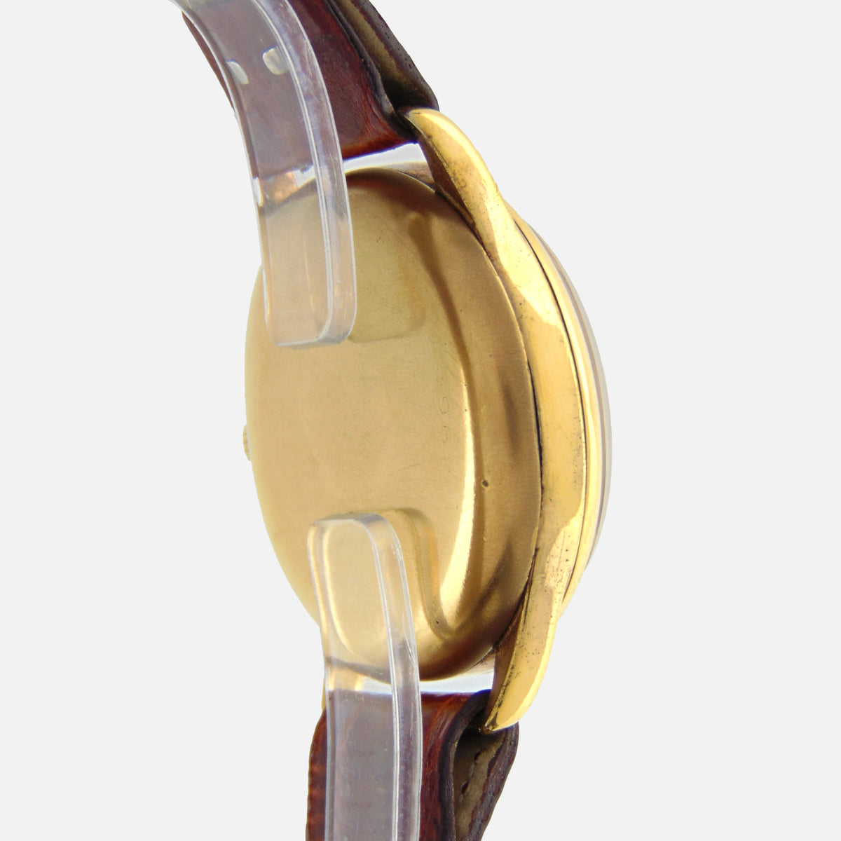 1940s Zais Watch Gold-plated case Triple Register Chronograph Caliber Landeron 42 - Vintage Watch Leader